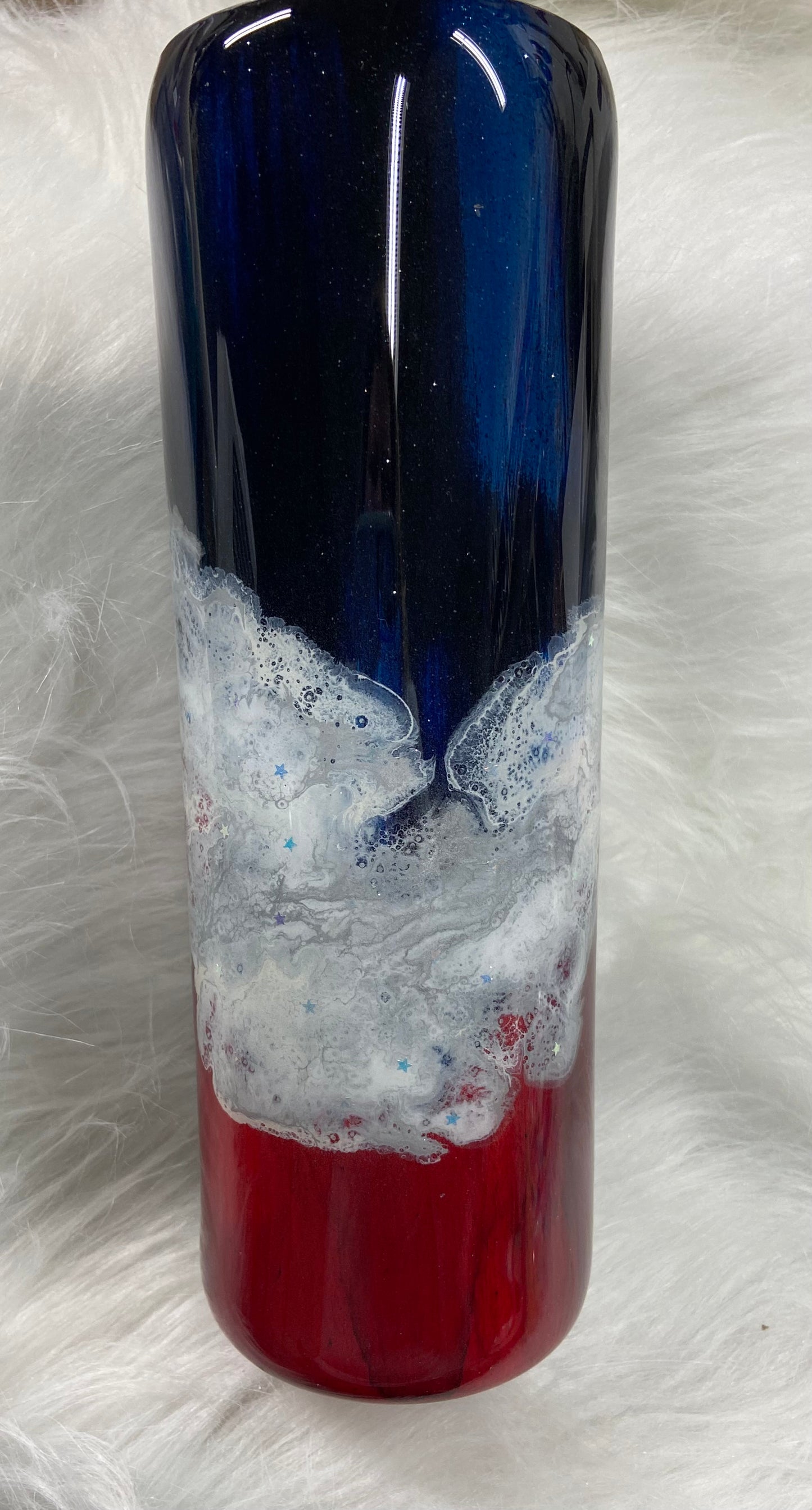 30oz Red, White, and Blue Tumbler