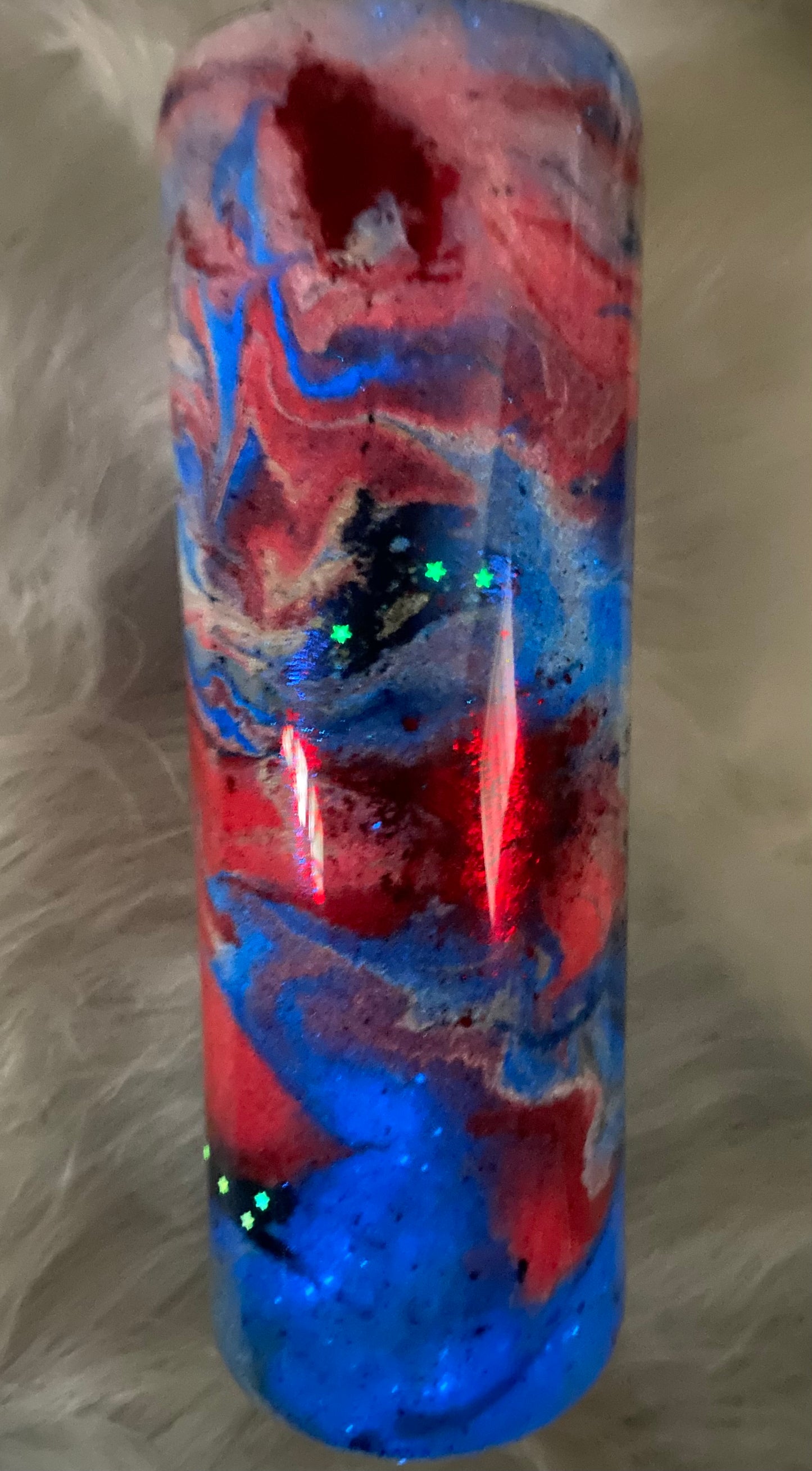 30oz Red, White, and Blue Tumbler