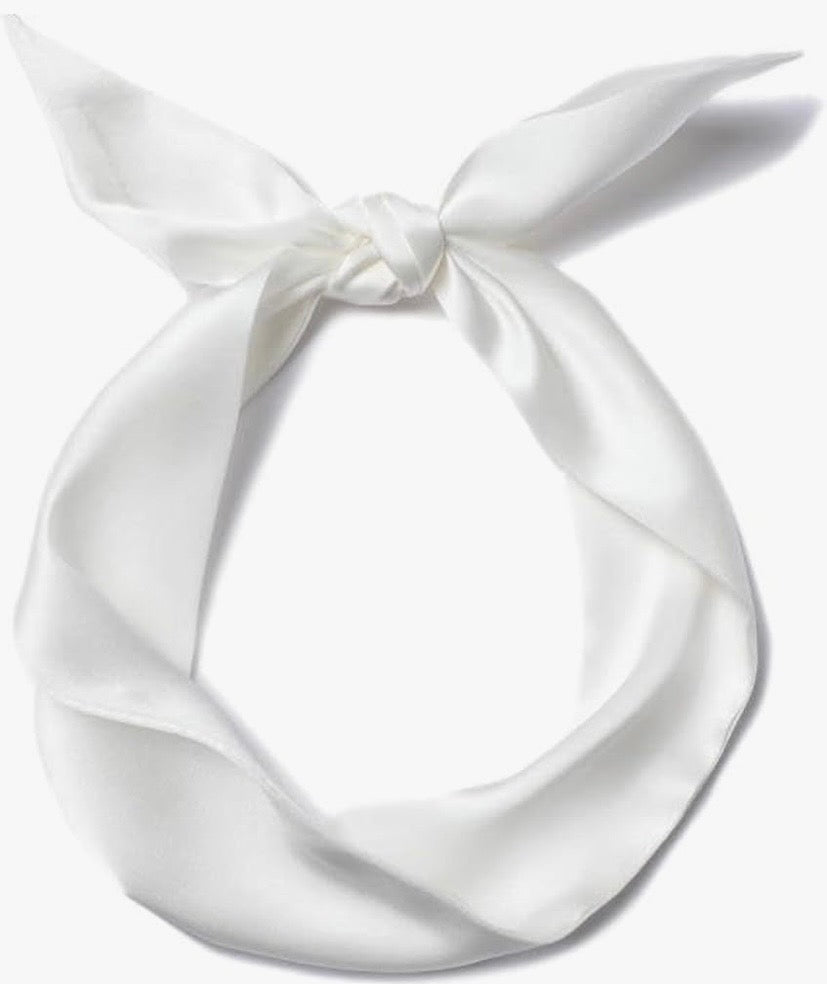 Silk hair tie